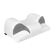 Wondertech® Ergonomic Memory Foam 2 in 1, Back Sleep Training Pillow & Shoulder Pain Relief Arm Hole Pillow with Cooling Cover