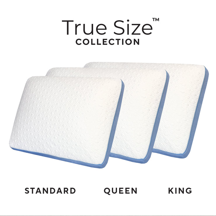 True Size™ Queen Bed Pillow