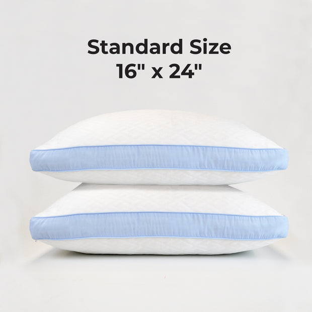 Imaginarium® Latex & Fiber Pillows with Cooling Covers