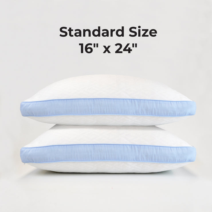 Imaginarium® Latex & Fiber Pillows with Cooling Covers